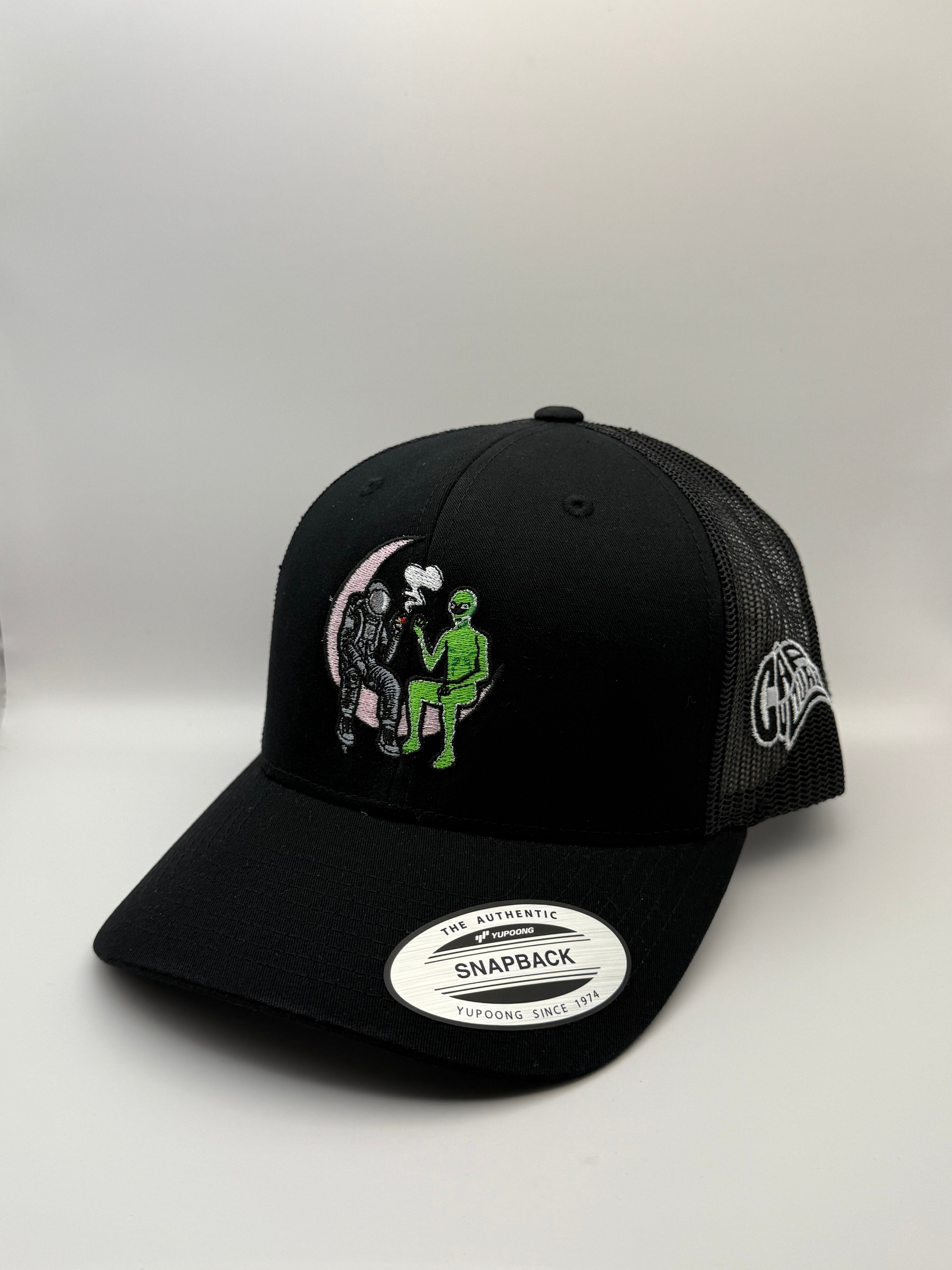 Cap Culture Astronaut N Alien - Black (PRE-ORDER)